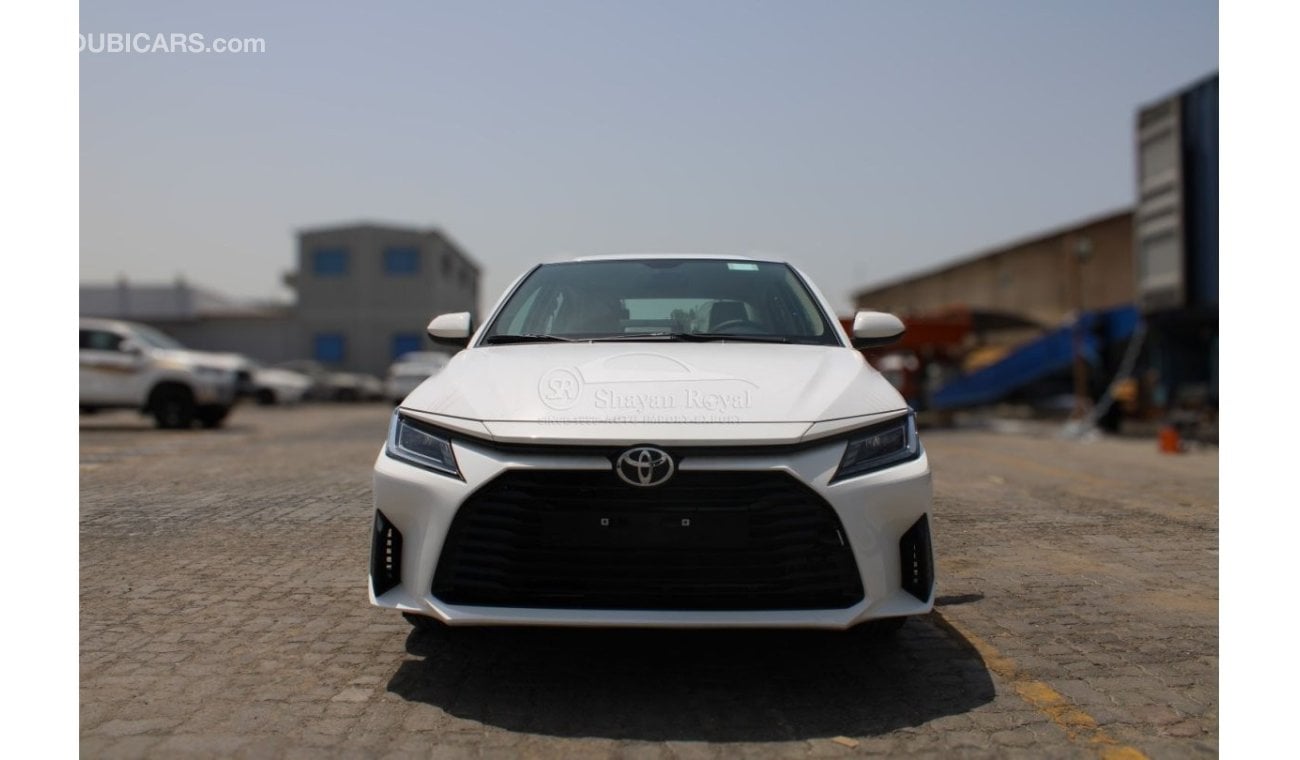 تويوتا يارس NEW LHD1.5L PETROL SEDAN E AT 2024MY (GCC SPEC)