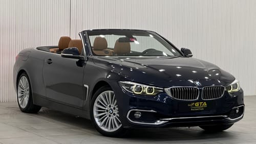 BMW 420i Std 2.0L 2019 BMW 420i Luxury-Line Convertible, Warranty, Service History, Excellent Condition