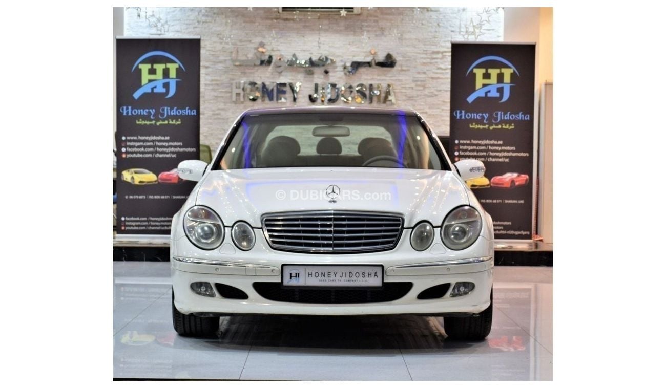 Mercedes-Benz E 320 EXCELLENT DEAL for our Mercedes Benz E320 ELEGANCE ( LIMOUSINE ) 2003 Model!! in White Color! GCC Sp