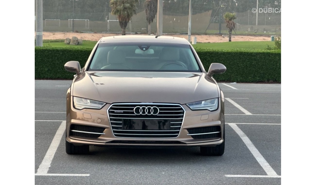 Audi A7 35 FSI quattro Exclusive MODEL 2015 GCC CAR PERFECT CONDITION INSIDE AND OUTSIDE FULL OPTION PANORAM