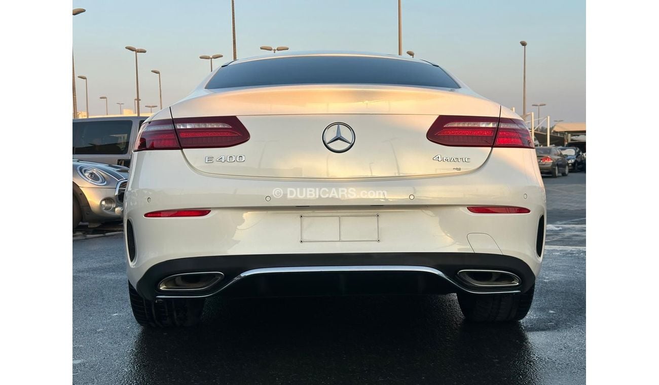 Mercedes-Benz E 400 Mercedes AMG Coupe E 400 Gulf 2017 in excellent condition, fully equipped