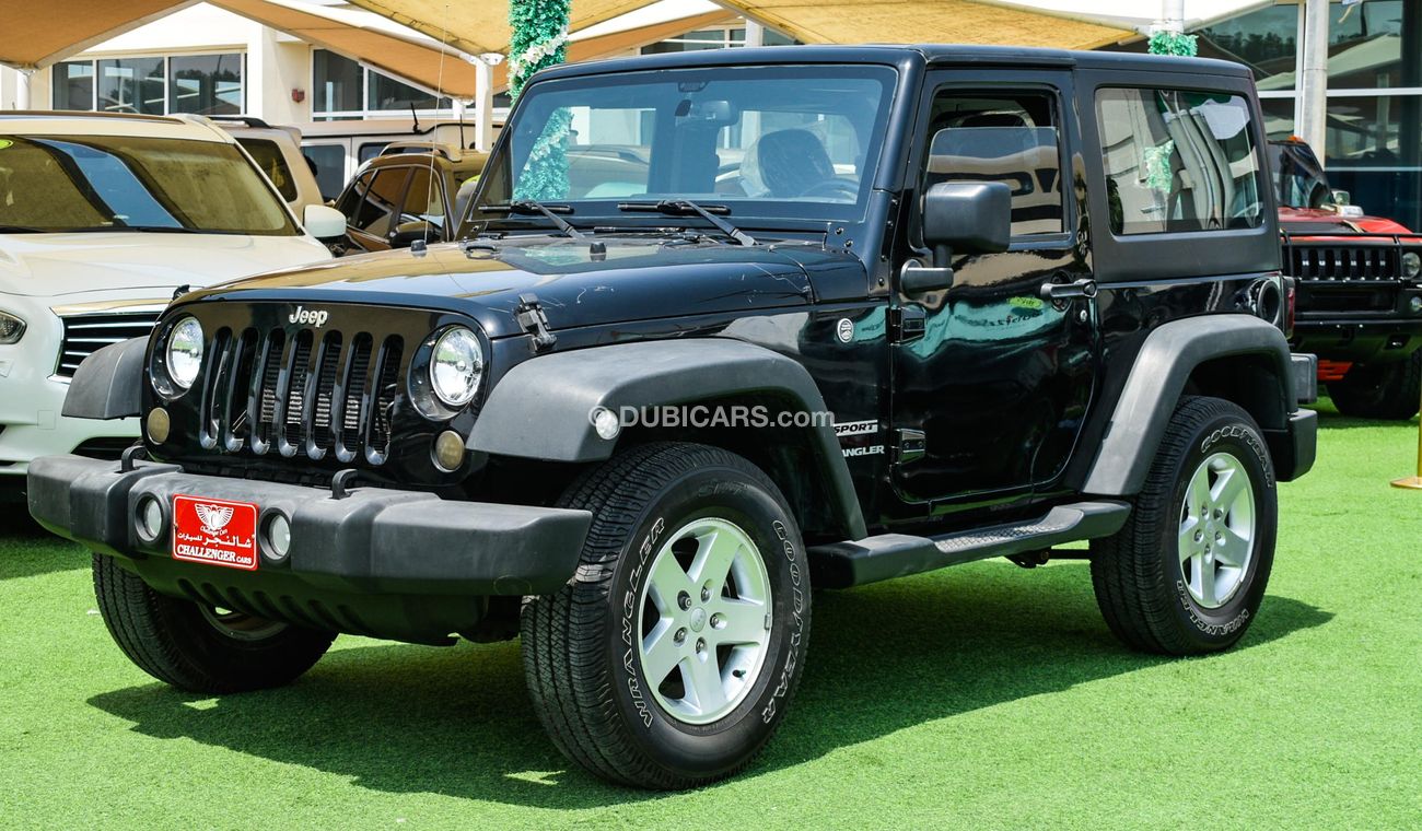 Used Jeep Wrangler Sport/BANK LOAN WITH ZERO DOWN-PAYMENT 2016 for sale in  Sharjah - 346155