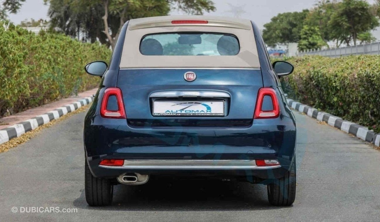 Fiat 500 Cabrio 1.4L FWD , 2024 GCC , 0Km , With 5 Years or 120K Km Warranty @Official Dealer