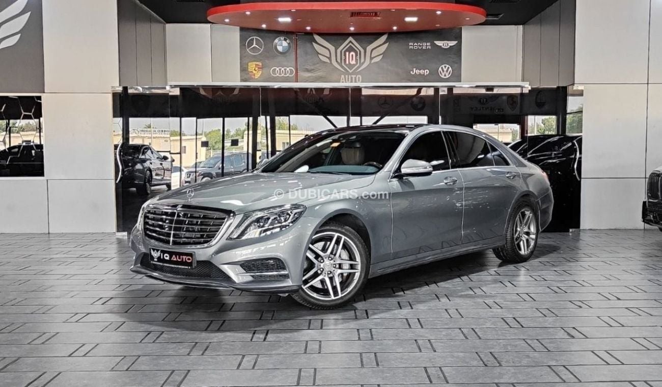 Mercedes-Benz S 400 AED 3,400 P.M | 2015 MERCEDES-BENZ S400 AMG  | FULL SERVICE HISTORY | GCC | PANORAMIC VIEW | FULLY L