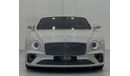 بنتلي كونتيننتال جي تي 2019 Bentley Continental GT, One Year Warranty, Full Service History, GCC