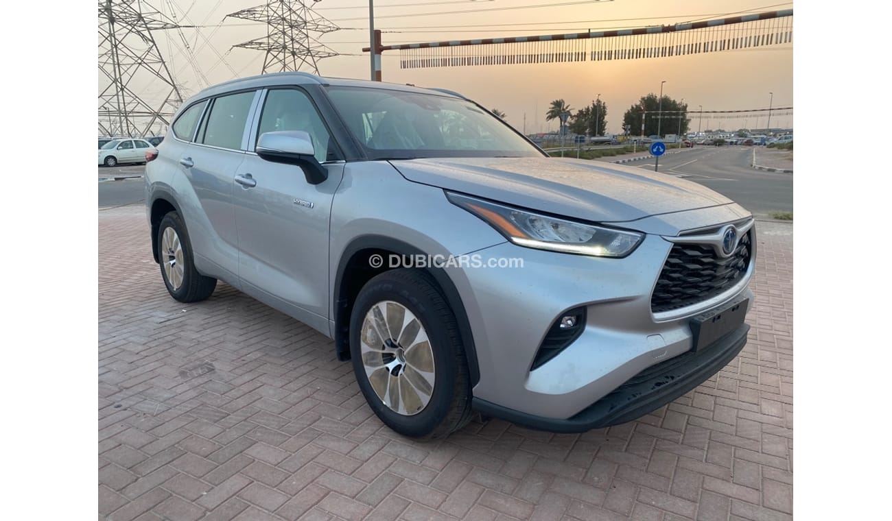 تويوتا هايلاندر 2022 2.5L PETROL GLE HYBRID 4x4 FOR EXPORT