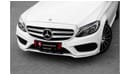 مرسيدس بنز C200 C200 | 2,137 P.M (4 Years)⁣ | 0% Downpayment | Excellent Condition!