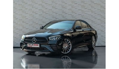 مرسيدس بنز E300 AED 4,089 PM • E 300 AMG • LOW KM • OFFICIAL MERCEDES-BENZ WARRANTY+SERVICE PLAN