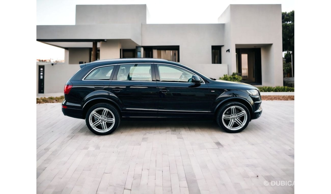 Audi Q7 45 TFSI quattro S-Line Luxury AED 1,290 PM | AUDI Q7 3.0 S-LINE | GCC SPECS | FULL OPTION | 0% DO