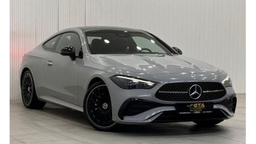 مرسيدس بنز CLE 200 Coupe 2024 Mercedes Benz CLE200 AMG Coupe, Mar 2029 Mercedes Warranty + Service Pack, Full Options, GCC