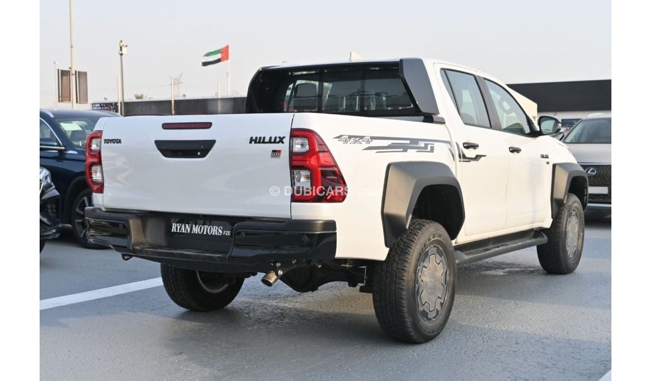 تويوتا هيلوكس Toyota Hilux GR Sport 4.0L V6, Petrol, 4WD, Pickup, Model 2024, Color White