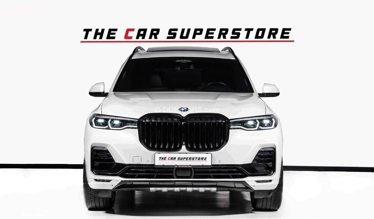 BMW X7 XDrive40i 3.0L 2019-BMW X7 40i XDRIVE INDIVIDUAL 7 SEATS-GCC-FSH-SERVICE CONTRACT AND WARRANTY TILL