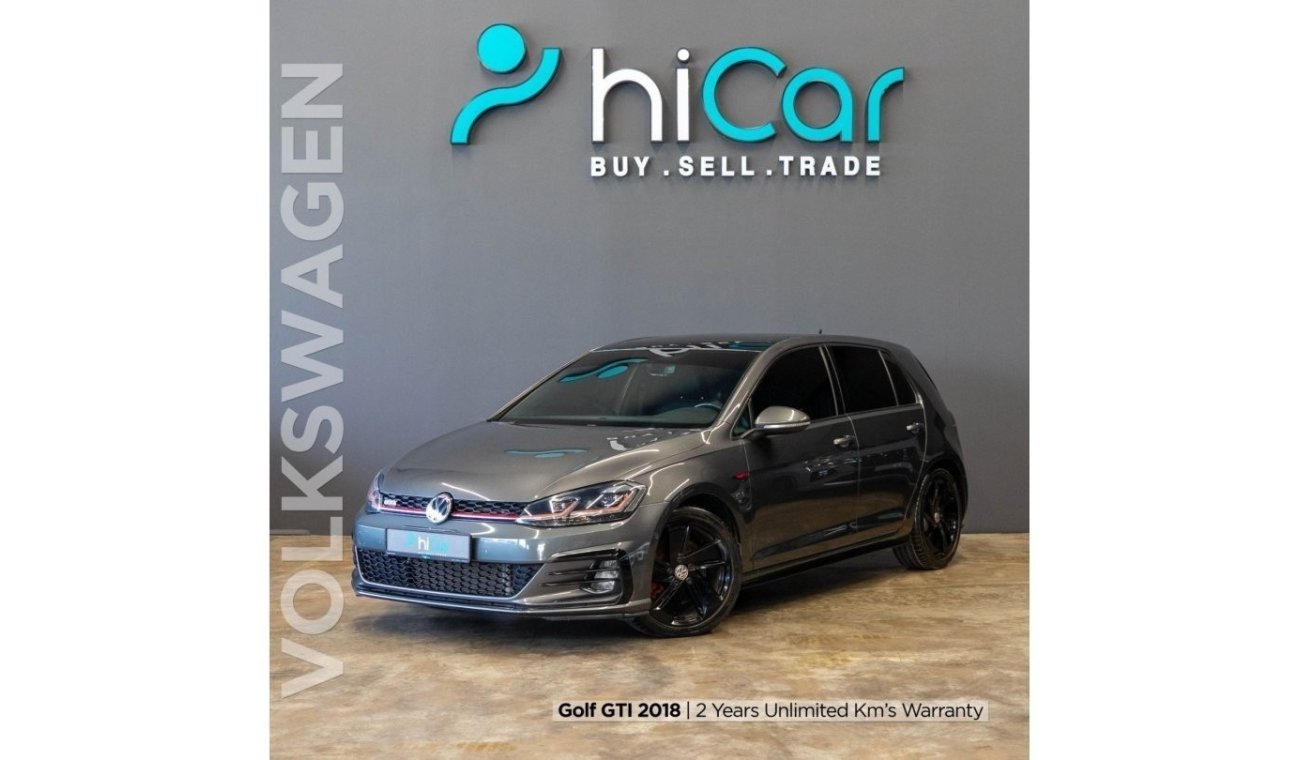 Volkswagen Golf GTI P2 AED 1,474pm • 0% Downpayment • GTI Full Option • 2 Years Warranty!