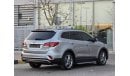 Hyundai Grand Santa Fe GLS Top HYUNDAI GRAND SANTA FE GCC 2018 FULL OPITION // ORGINAL PAINT // 2KEYS // PERFECT CONDITION