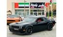 Dodge Challenger RT | Monthly AED 1470/- | 0% DP | Widebody Kit | Custom Leather Seats | Touch Screen | # 59922