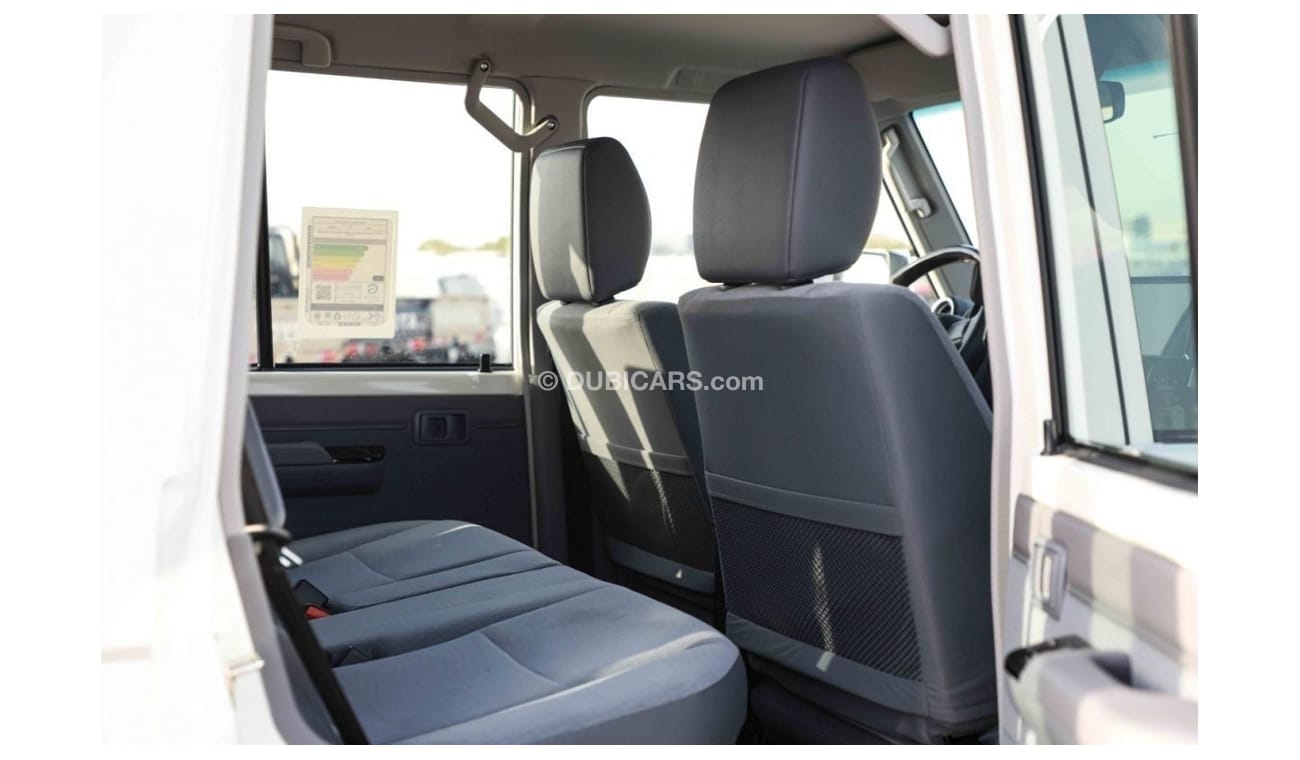 Toyota Land Cruiser Hard Top 2024 Toyota LC76 4.0 Hard Top LX HI - White inside Bluish Grey | Export Only