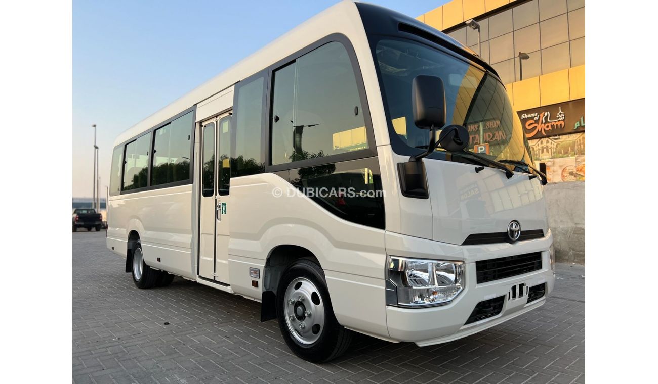 تويوتا كوستر 2024 Toyota Coaster 23-Seater 3-Point Seatbelts 4.2L 6-Cyl Diesel M/T RWD (Export Only)