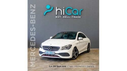 Mercedes-Benz CLA 250 Sport AED 1,781 pm • 0% Downpayment • AMG • 2 Years Warranty