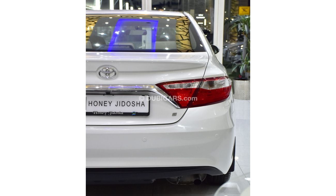 Toyota Camry EXCELLENT DEAL for our Toyota Camry S ( 2016 Model ) in White Color GCC Specs