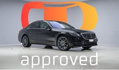 مرسيدس بنز S 450 AMG Line - 2 Years Warranty - Approved Prepared Vehicle