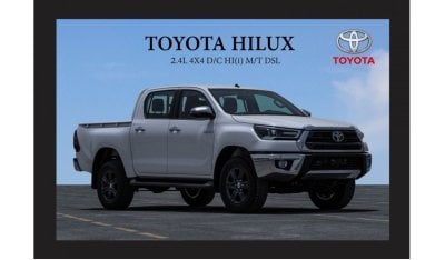 تويوتا هيلوكس TOYOTA HILUX 2.4L 4X4 D/C HI(i) M/T DSL Export Only