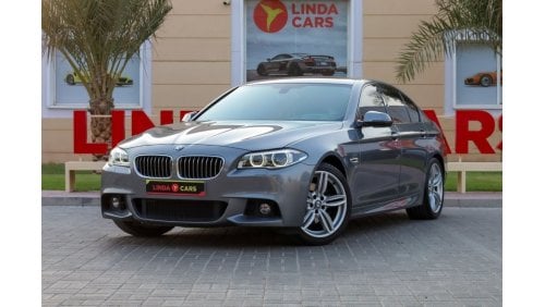 BMW 528i Exclusive M Sport BMW 528i M-Sport 2016 GCC (LOWEST MILEAGE) under Agency Warranty with Flexible Dow