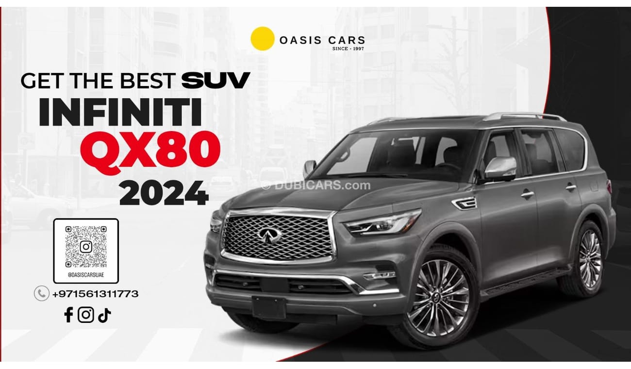 Infiniti QX80 ((Lowest Price)) Sensory ProActive GCC Specs For Export Only