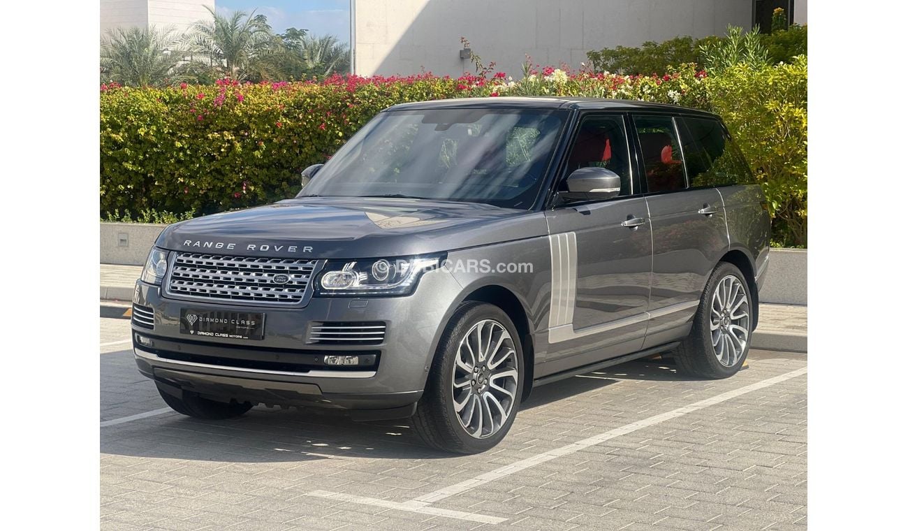 Land Rover Range Rover Range Rover Vogue Autobiography 5.0 L V8 Panoramic  Full option  GCC 2014 96,000 km  Full Service Hi