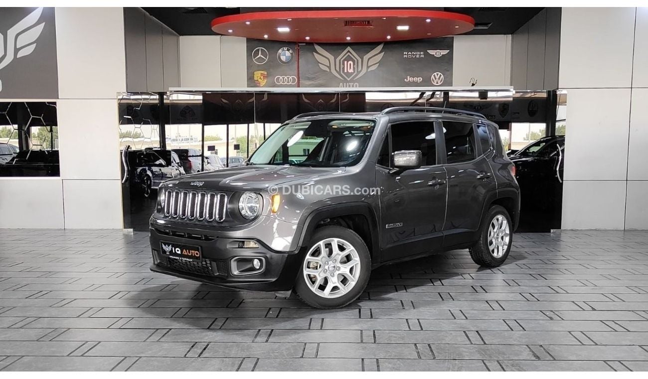 Jeep Renegade AED 850 P.M | 2017 JEEP RENEGADE MASTER LONGITUDE | UNDER WARRANTY | GCC | FULL PANORAMIC VIEW