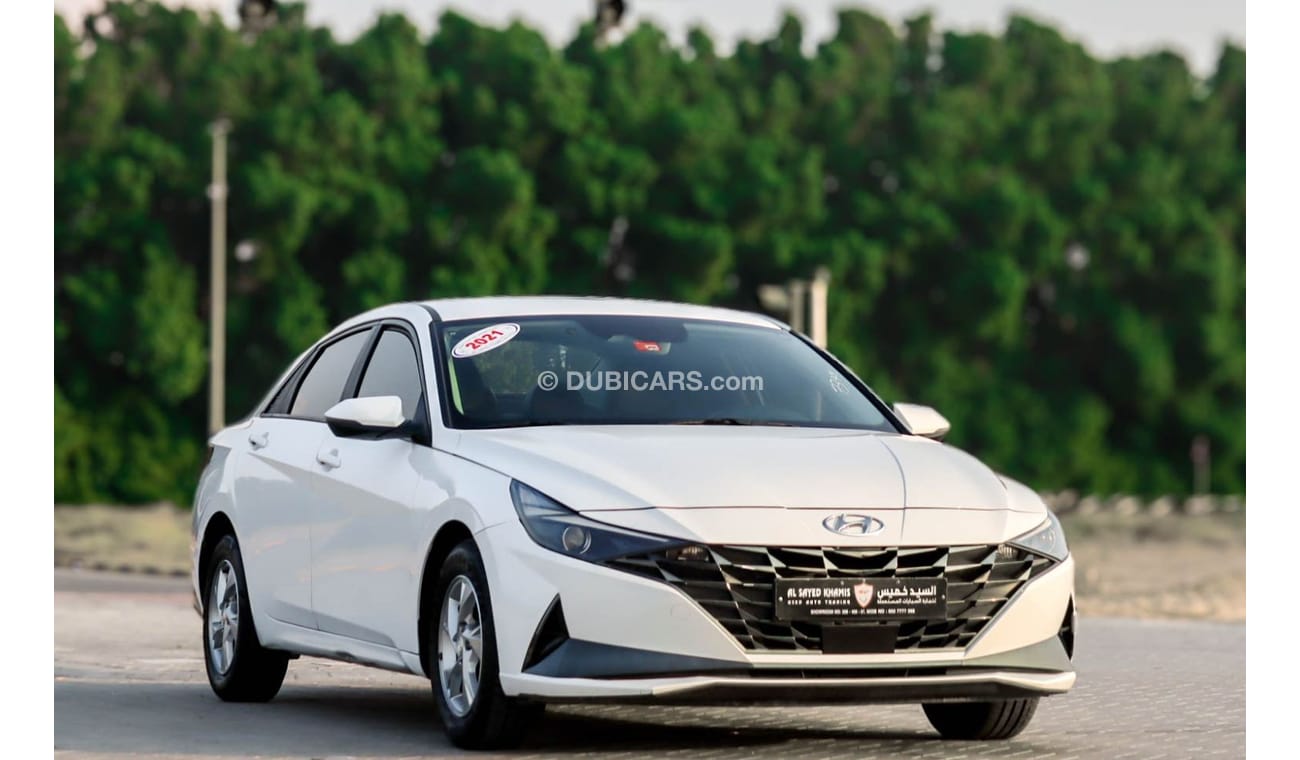 هيونداي افانتي Hyundai ِAvante 1.6L 2021 Korean in excellent condition 1070 P.M