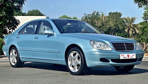 Mercedes-Benz S 500 2004 - V8 5.0L-8CYL - EXCELLENT CONDITION - VAT INCLUSIVE PRICE