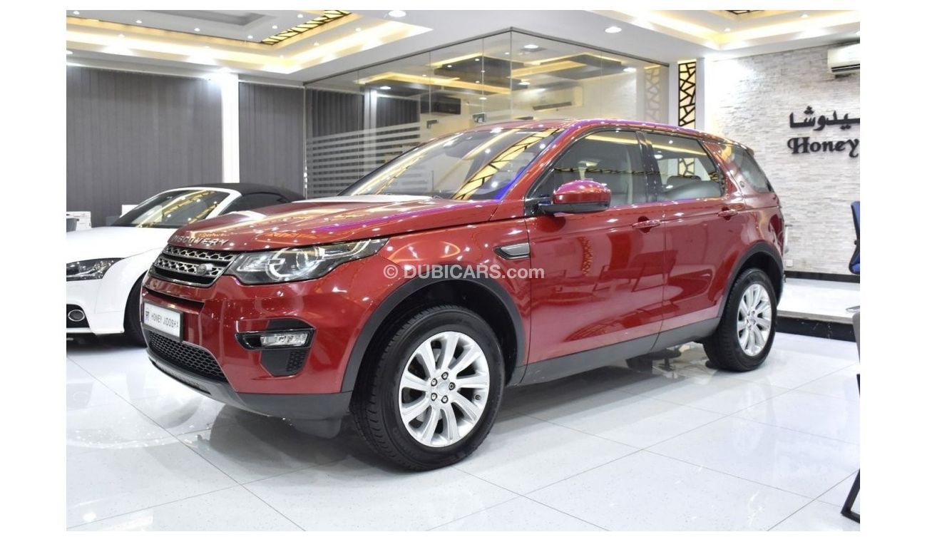 لاند روفر دسكفري سبورت EXCELLENT DEAL for our Land Rover Discovery Sport SE Si4 ( 2016 Model ) in Red Color GCC Specs