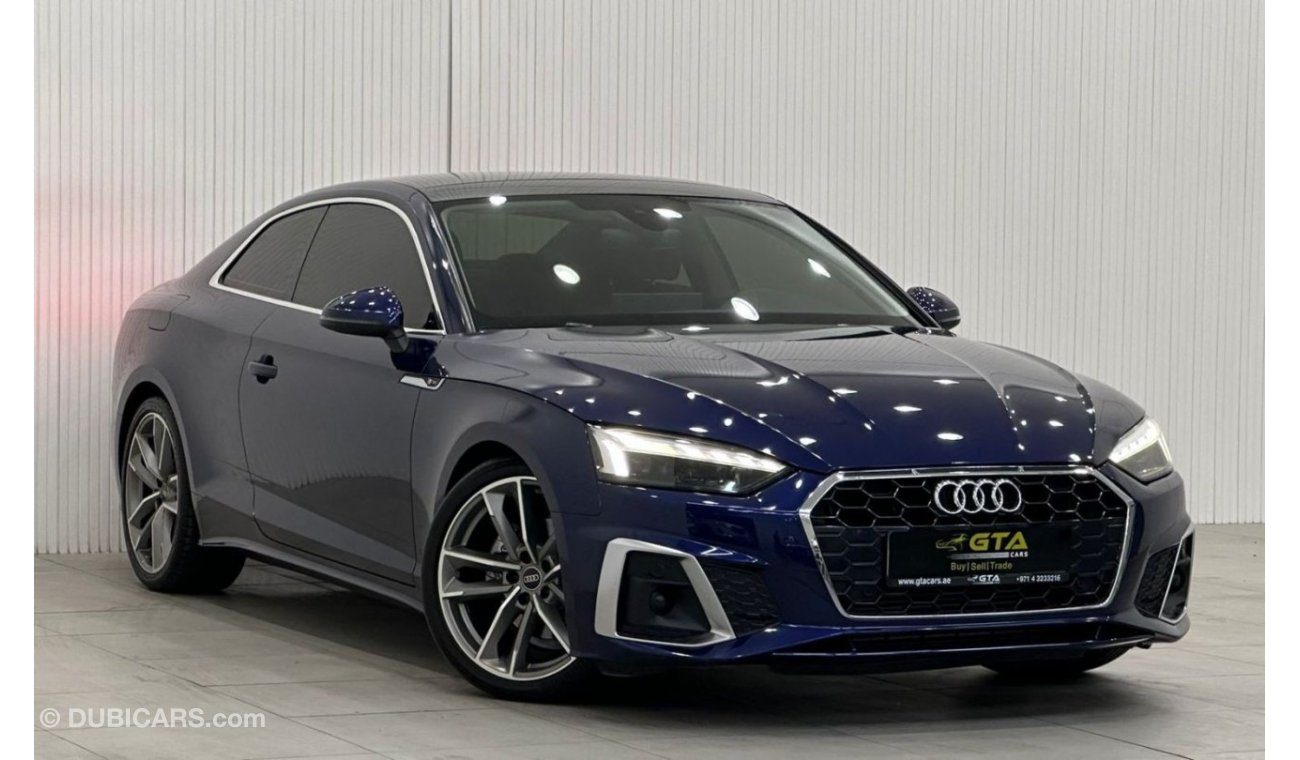 Audi A5 40 TFSI S Line 2021 Audi A5 40TFSI S-Line Coupe, May 2026 Al Naboodah Warranty + Service Contract, G