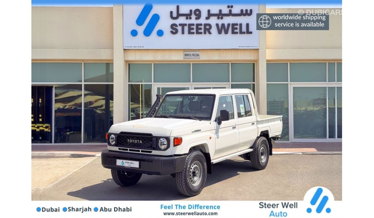 تويوتا لاند كروزر 70 Series LC 79 Pick Up 4WD / 4.5L Diesel MT / 4 Doors / Export Only 2024 Model Year