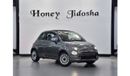 Fiat 500C EXCELLENT DEAL for our Fiat 500 Cabrio 1.4L ( 2024 Model ) in Grey Color GCC Specs