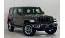 Jeep Wrangler Unlimited Sahara 3.6L 2022 Jeep Wrangler Unlimited Sahara, Aug 2027 Jeep Warranty, Full Jeep Service