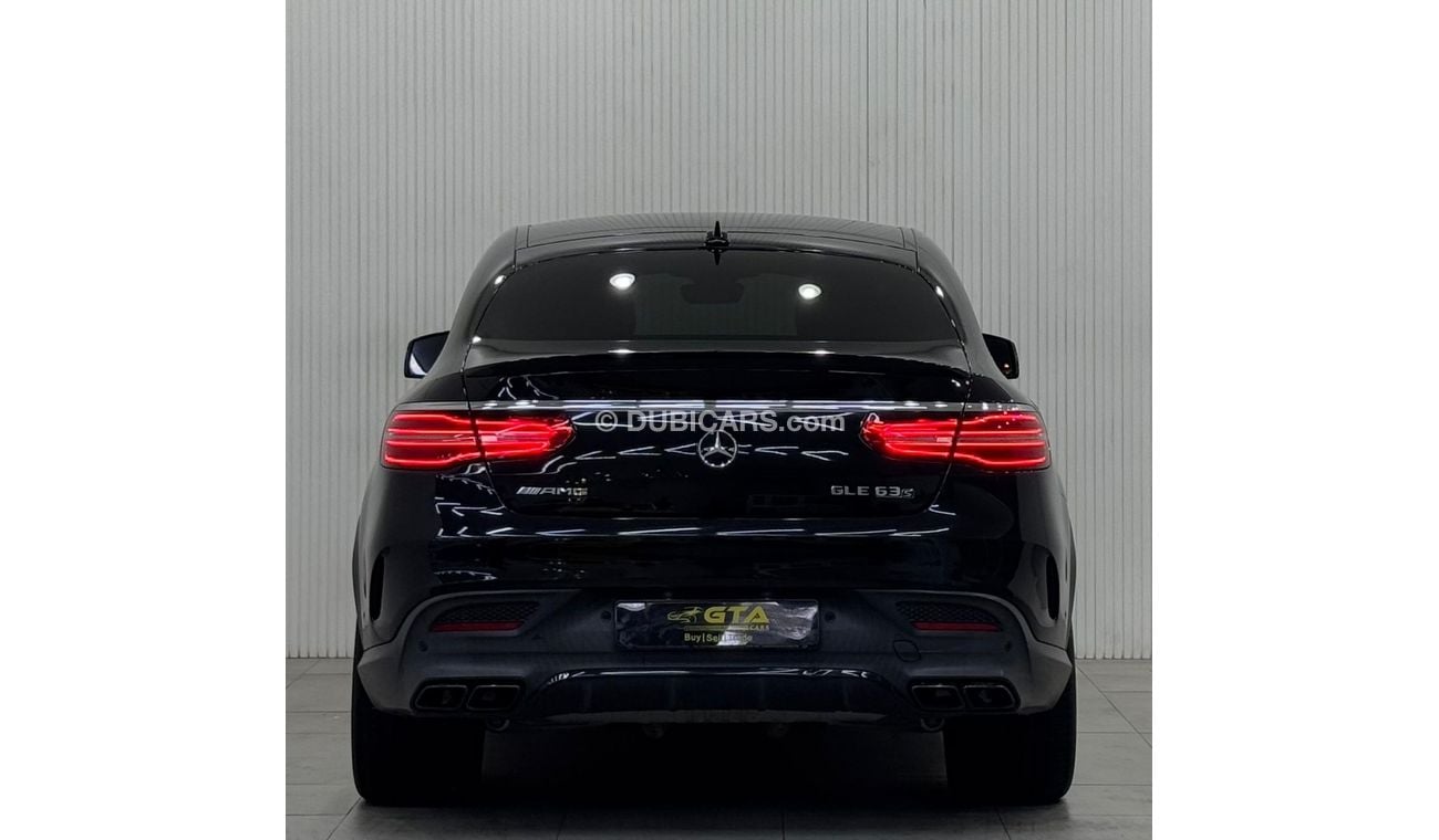 Mercedes-Benz GLE 63 S AMG Coupe 4MATIC 2018 Mercedes Benz GLE63s AMG 4MATIC, Feb 2025 Mercedes Warranty, Full Mercedes Service Histo