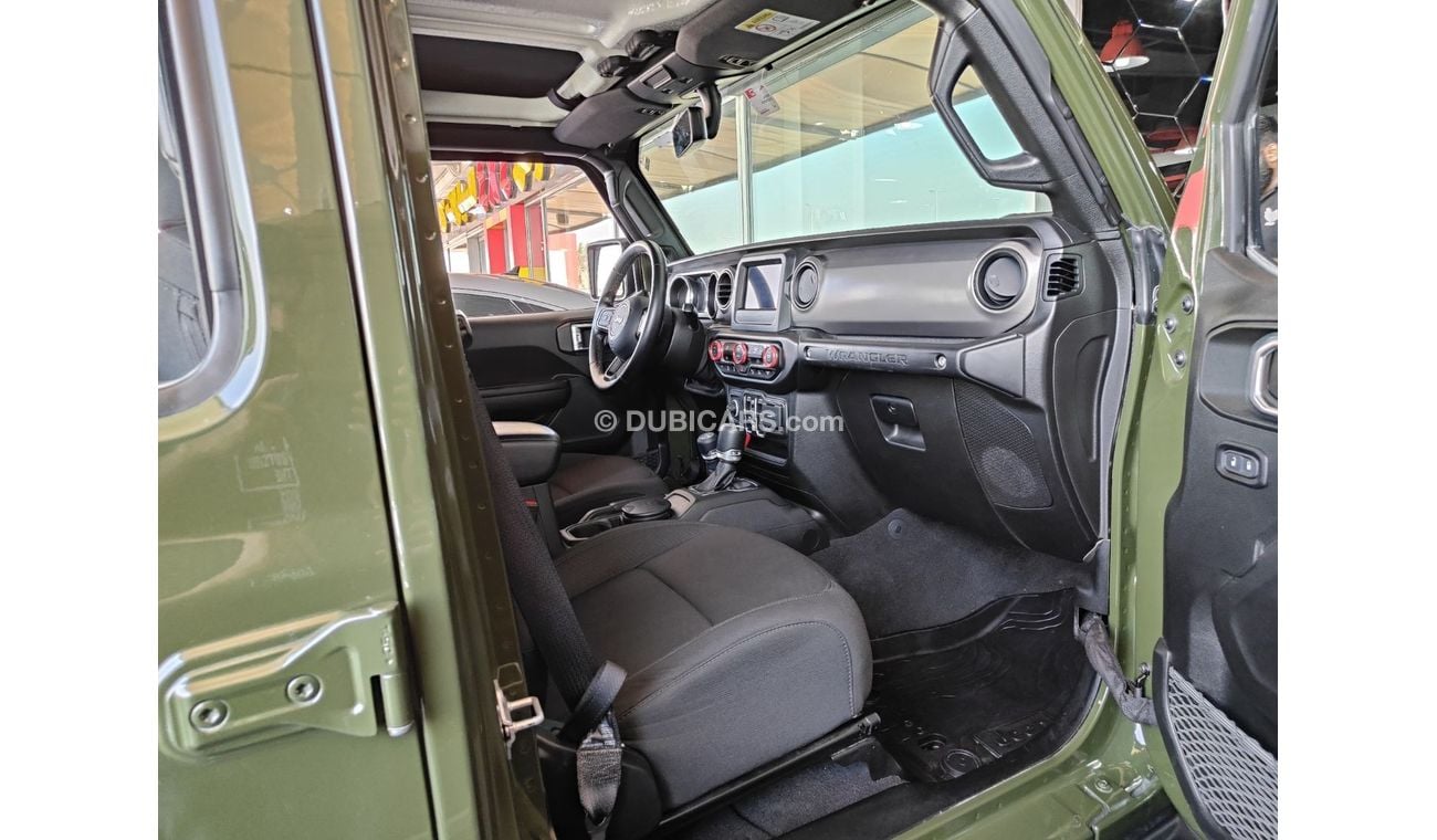 Jeep Wrangler Unlimited Sport 3.6L A/T AED 2,300 P.M | 2021 JEEP WRANGLER UNLIMITED SPORT | AGENCY WARRANTY | ORIG