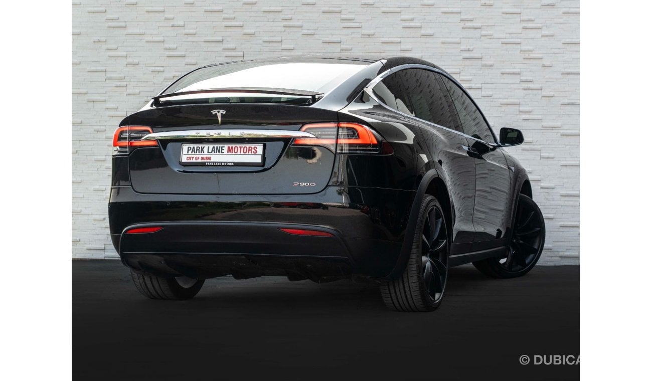 تسلا موديل اكس CASH OFFER!!! TESLA MODEL X P 90D LUDICROUS MODE • 7-SEATER • FULLY LOADED • FULL SERVICE TESLA UAE