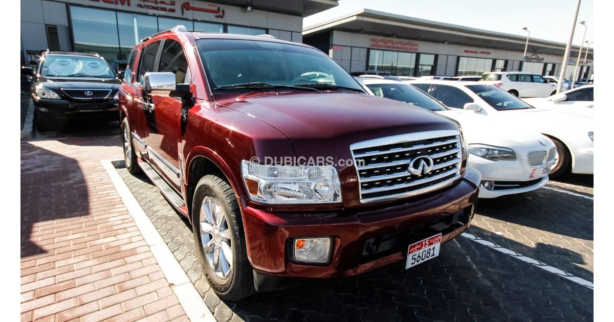 Infiniti QX56 for sale: AED 65,000. Red, 2009