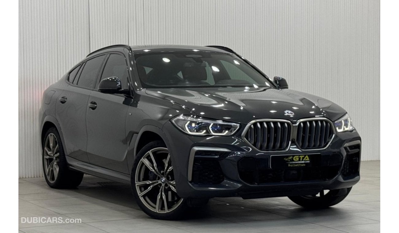 بي أم دبليو X6 2023 BMW X6 M50i, Apr 2028 BMW Warranty + Service Package, Full Service History, GCC