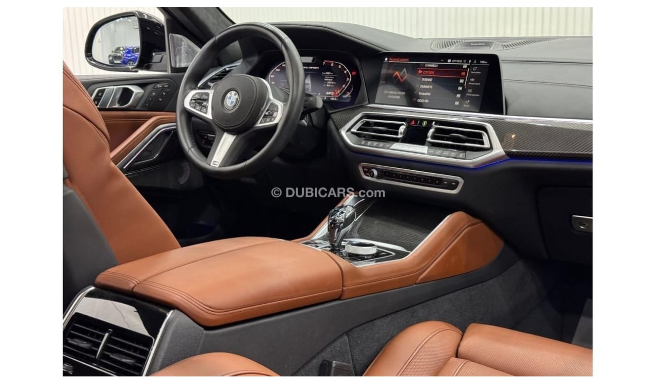 بي أم دبليو X6 2023 BMW X6 M50i, Apr 2028 BMW Warranty + Service Package, Full Service History, GCC