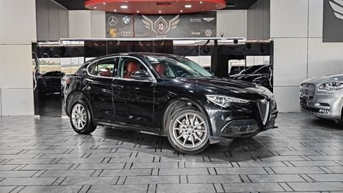 Alfa Romeo Stelvio Light Edition AED 1,100 AED | 2018 ALFA ROMEO STELVIO Q4 | UNDER WARRANTY | FSH | GCC | 2L TURBO AWD