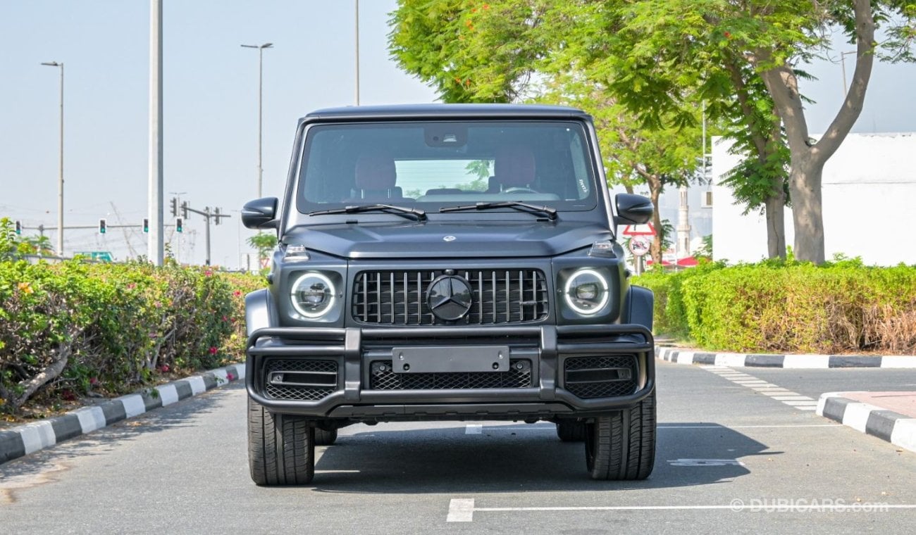 مرسيدس بنز G 63 AMG Std Mercedes G63 AMG - Designo Nachtschwarz Magno Color - Carbon Fiber - Rear Screens - 2022