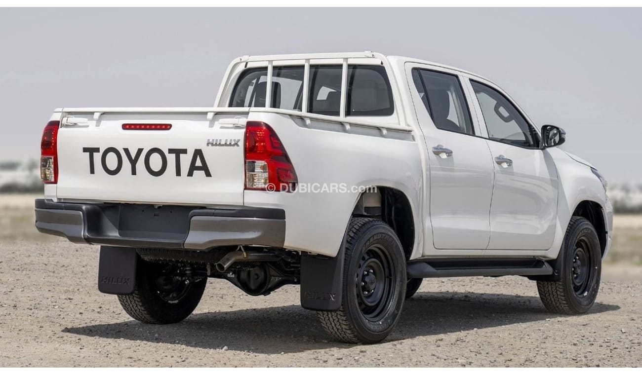 تويوتا هيلوكس (LHD) TOYOTA HILUX DC COMFORT PLUS 2.4D MT 4X4 MY2024 - WHITE