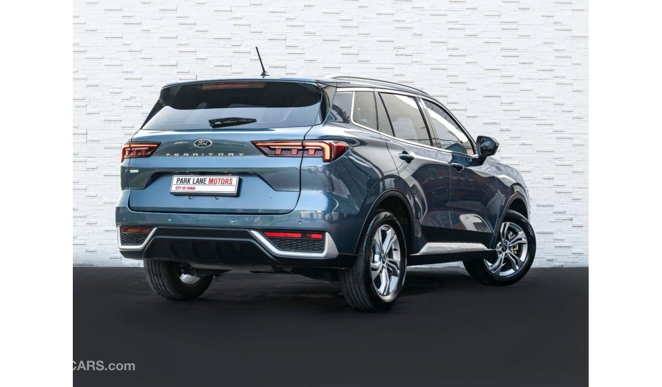 Ford Territory AED 1,337 PM • TERRITORY STD • 1.8L TURBOCHARGE • OFFICIAL FORD WARRANTY + SERVICE PLAN UNTIL 2027