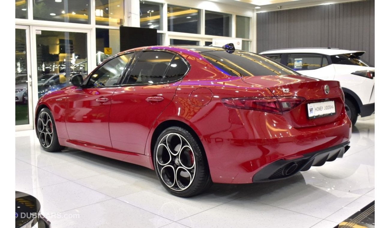 ألفا روميو جوليا EXCELLENT DEAL for our Alfa Romeo Giulia Q2 Veloce ( 2023 Model ) in Red Color GCC Specs