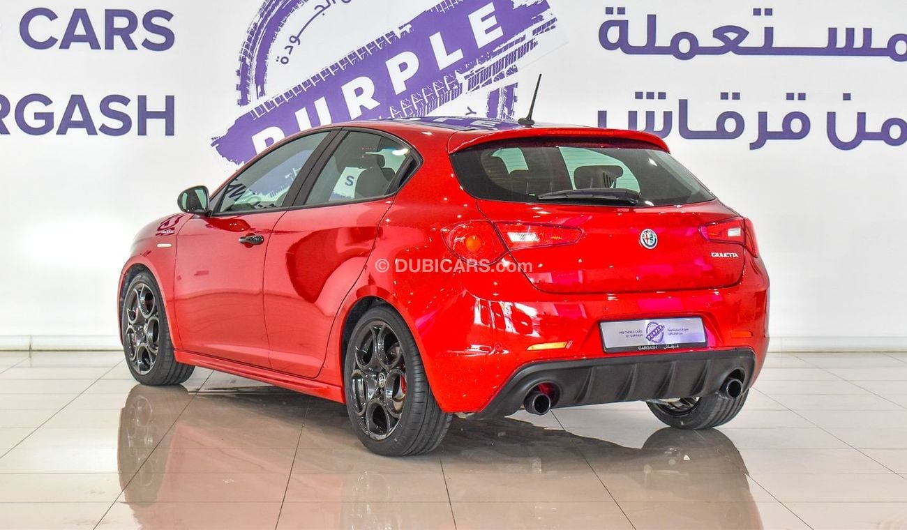 ألفا روميو جوليتا فيلوتشي | 2021 | Warranty & Service | Service History | Low Mileage