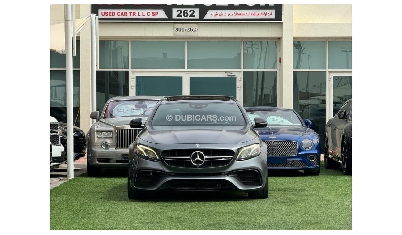 Mercedes-Benz E 63 AMG MERCEDES BENZ AMG E63s 2018 CANADA Full option  Full carbon fiber