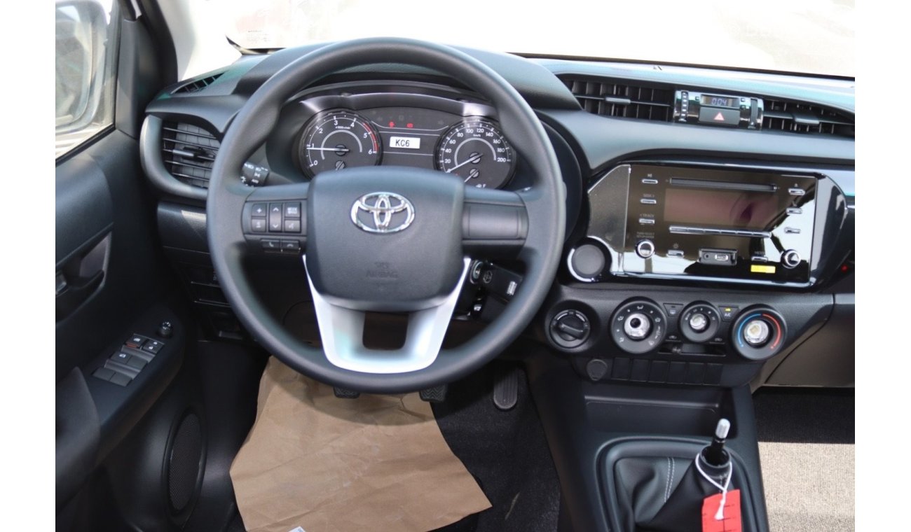 تويوتا هيلوكس TOYOTA HILUX,DIESEL,2.4L,4X4,WIDE BODY,POWER WINDOW,MT,2024MY